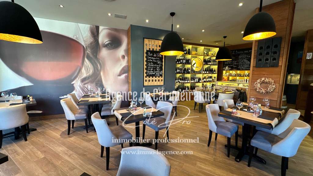 A vendre fonds restaurant cave à vins à Hyères