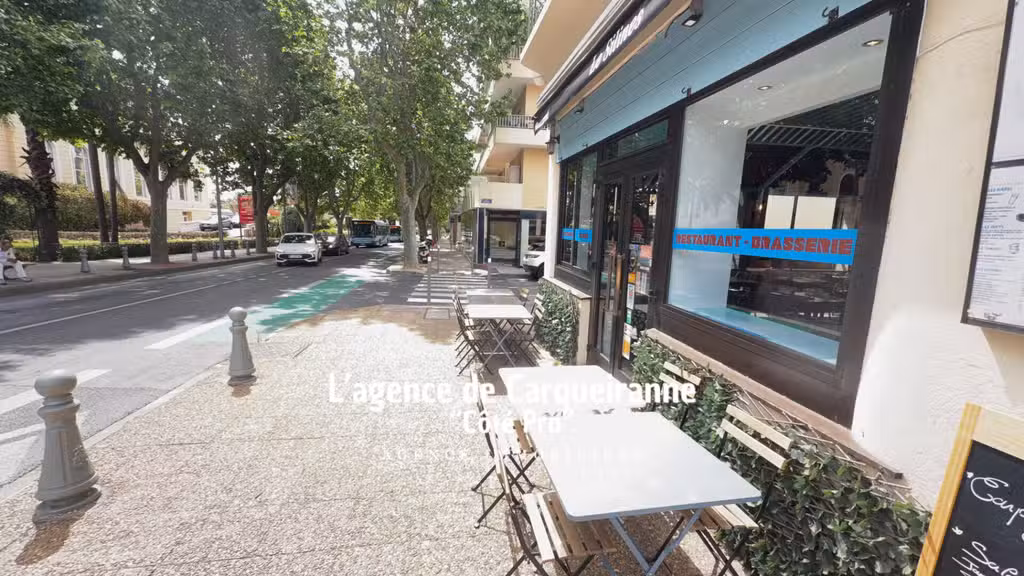 Vente bar restaurant lic IV 160m² à Hyères centre
