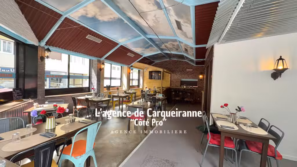 Vente bar restaurant lic IV 160m² à Hyères centre