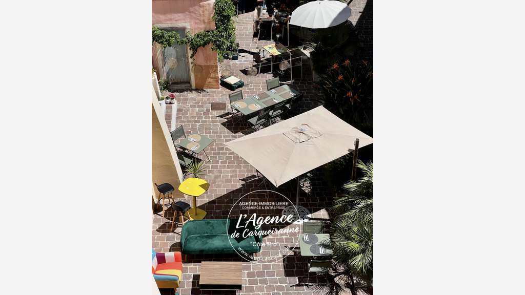 A vendre FDC restaurant de caractère Hyères centre