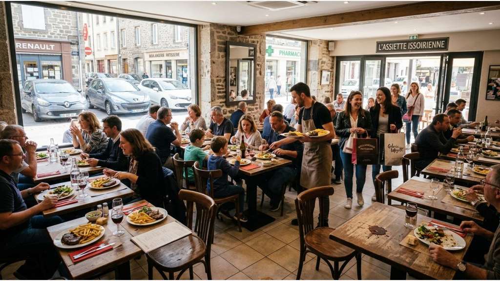Restaurant avec licence 4 à vendre en zc à Issoire