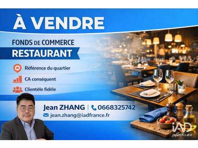 Vente Restaurant à Issy-les-Moulineaux