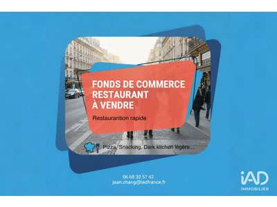 Vente Restaurant à Issy-les-Moulineaux