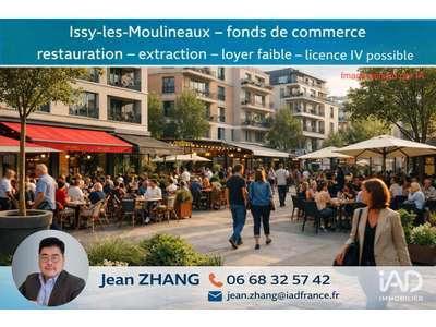 Vente Restaurant à Issy-les-Moulineaux