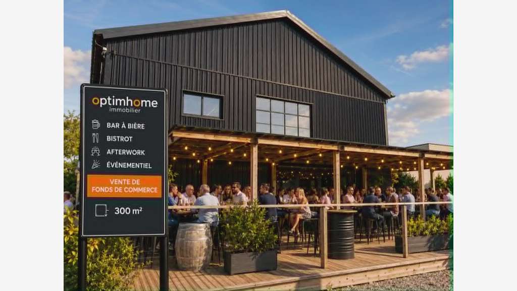 Vente bar à bières afterwork à La Baule Escoublac
