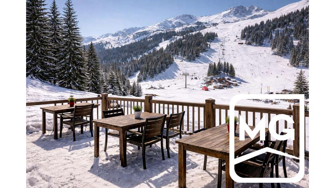 Vente restaurant murs et fonds front de neige 73