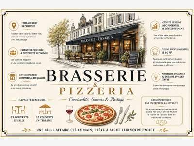 Vente restaurant grill empl n°1 à la Roche sur Yon