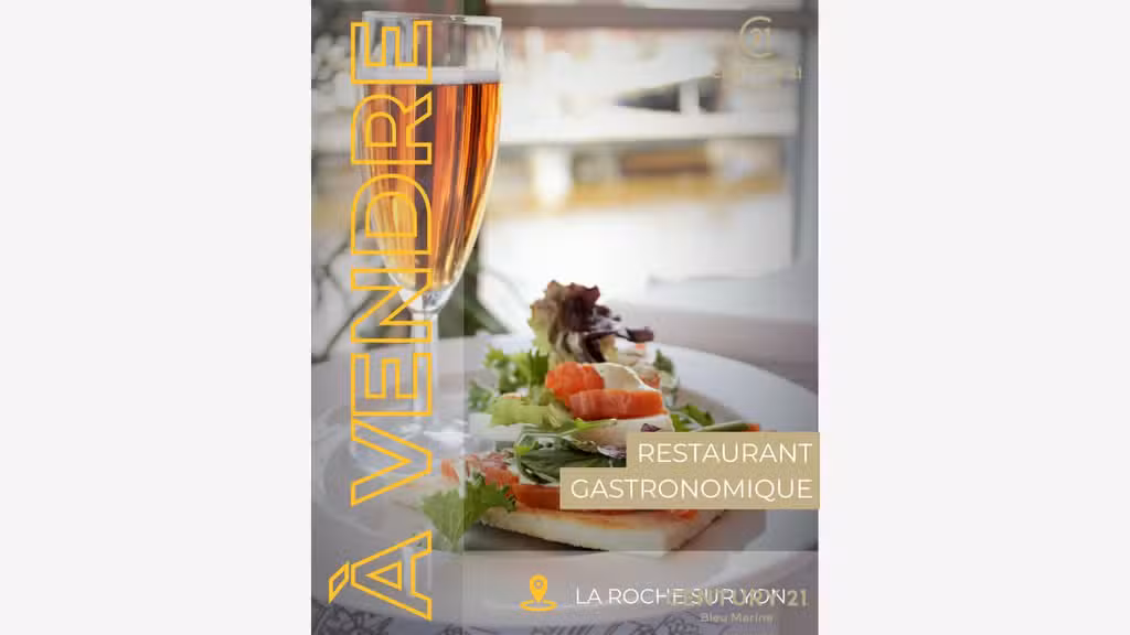 Restaurant bistronomique à vendre La Roche-sur-Yon