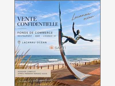 Vente restaurant Lic IV de 240m² à Lacanau centre