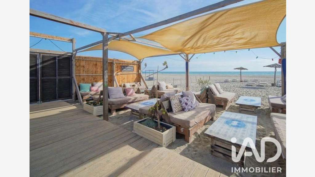 Vente restaurant club de plage à Le Barcarès