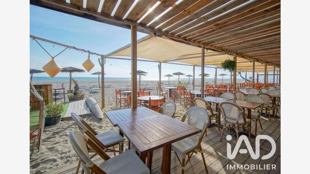 Vente restaurant club de plage à Le Barcarès
