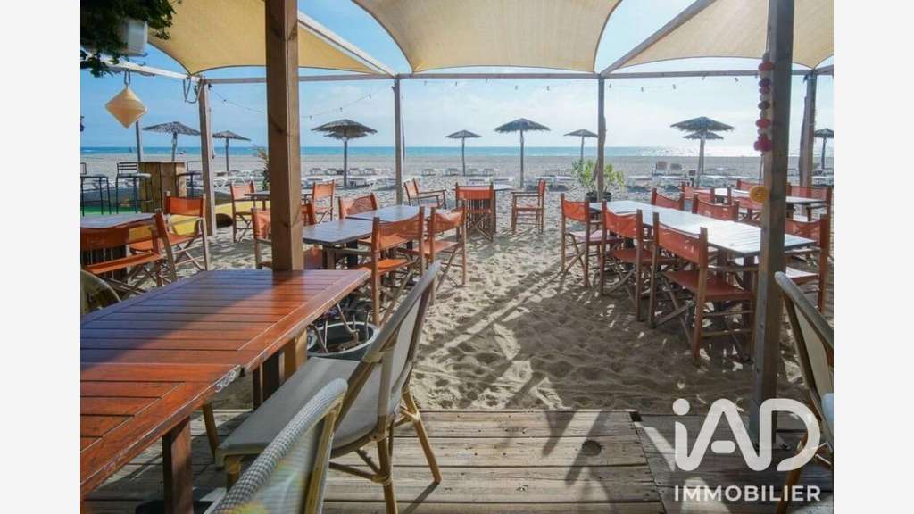 Vente restaurant club de plage à Le Barcarès