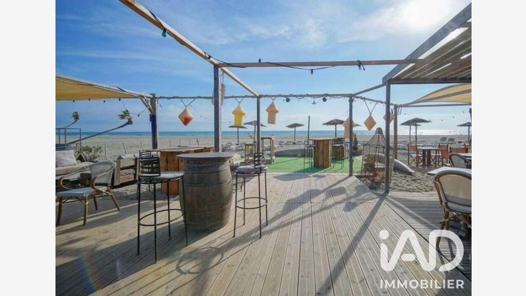 Vente restaurant club de plage à Le Barcarès