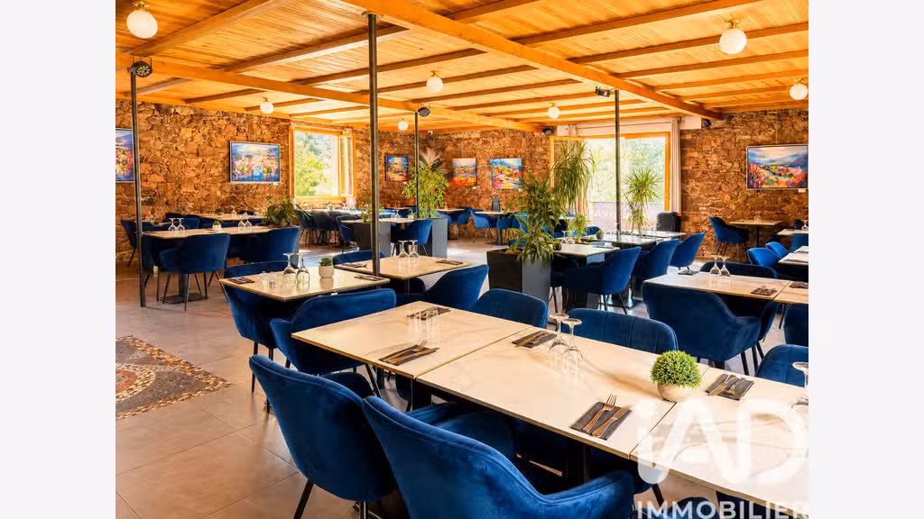 Vente restaurant de charme au Cannet-des-Maures