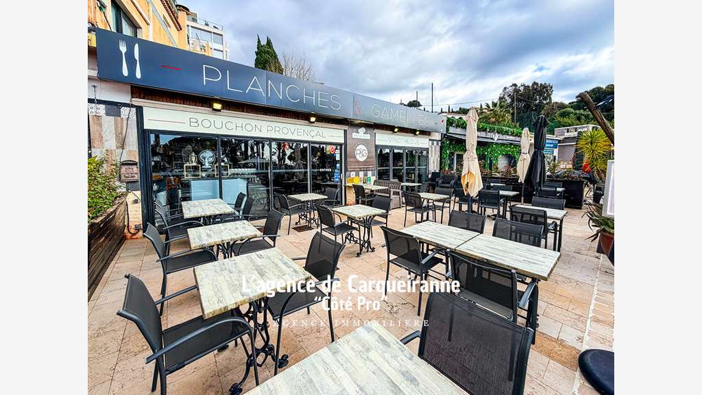 Vente restaurant en station balnéaire du Lavandou