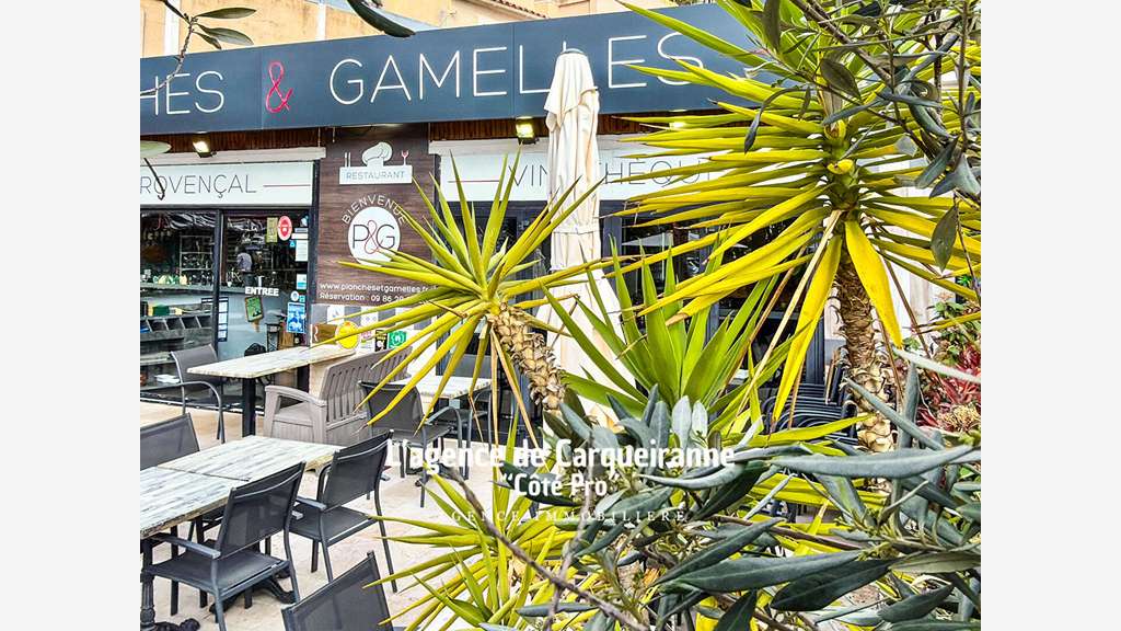 Vente restaurant en station balnéaire du Lavandou