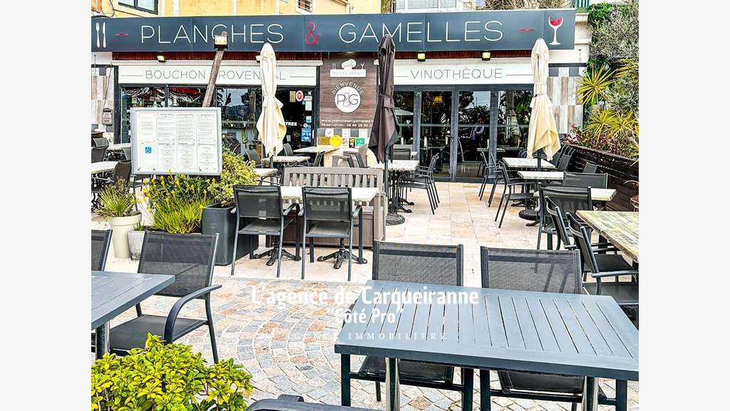 Vente restaurant en station balnéaire du Lavandou