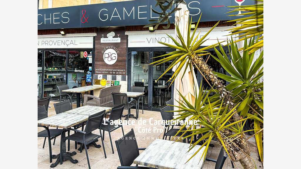Vente restaurant en station balnéaire du Lavandou