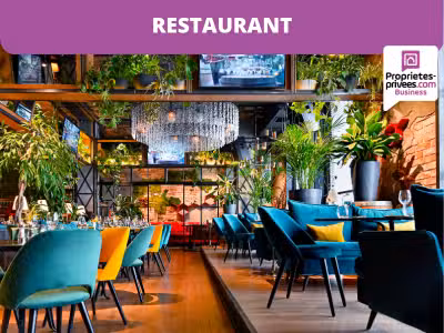 AV restaurant 140 couverts avec terrasse Le Mans