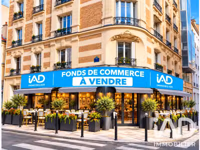 Vente restaurant terrasse appart Levallois-Perret