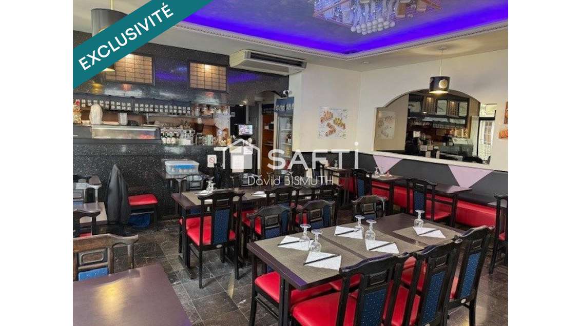 Cède fonds de restaurant 50m² à Levallois Perret