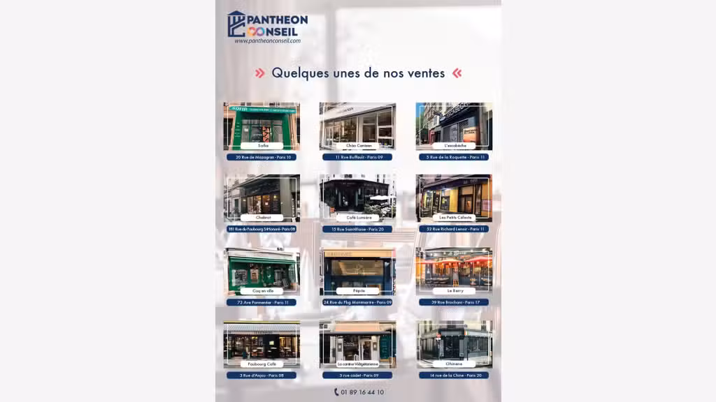 Restaurant extraction 400 faible loyer à Levallois