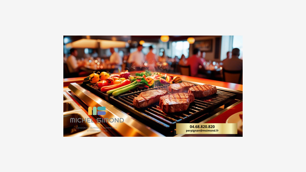 Vente restaurant emblématique licence III dans 66
