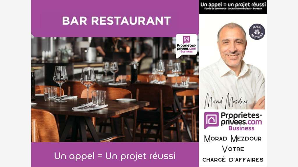 Vente bar d'ambiance 150m² Lille proche Parc Lebas