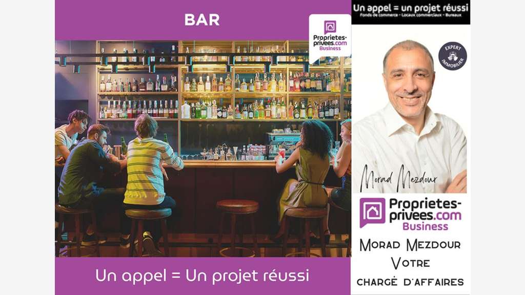 Vente bar d'ambiance 150m² Lille proche Parc Lebas