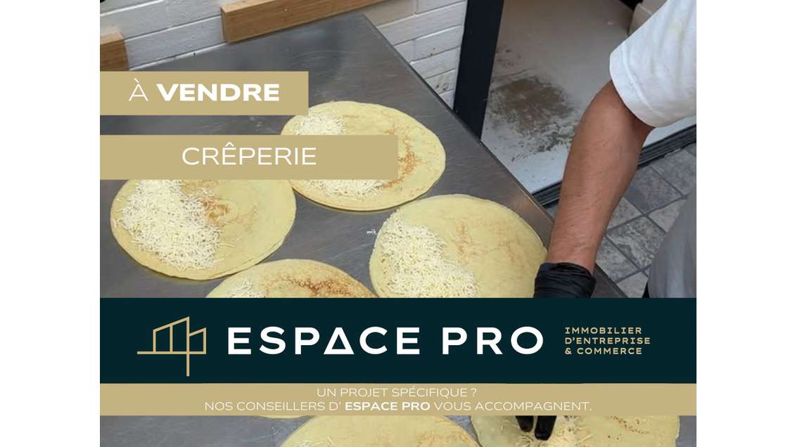FDC crêperie à vendre axe très passant de Lisieux