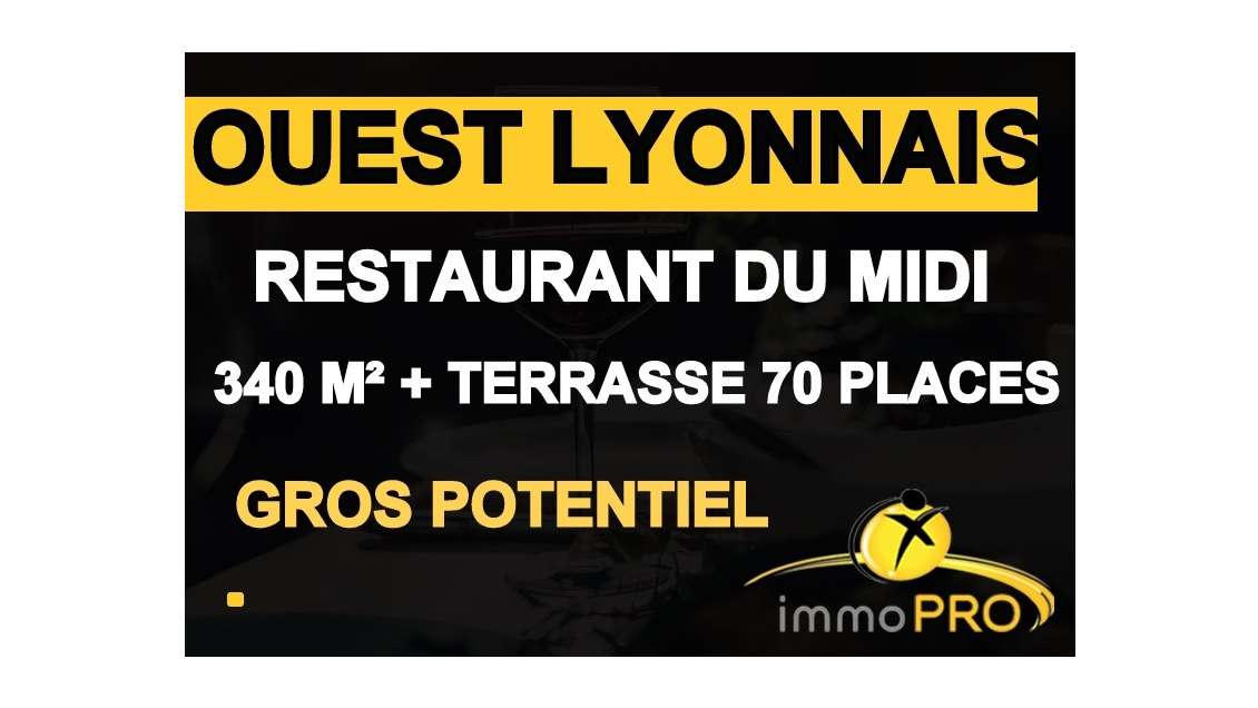 Magnifique restaurant clé en main Ouest Lyonnais