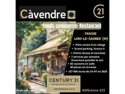 Vente Restaurant à Lons-le-Saunier