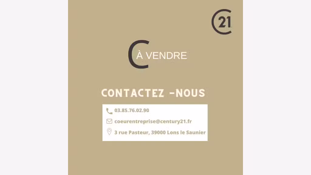 vente restaurant village proche Lons le Saunier