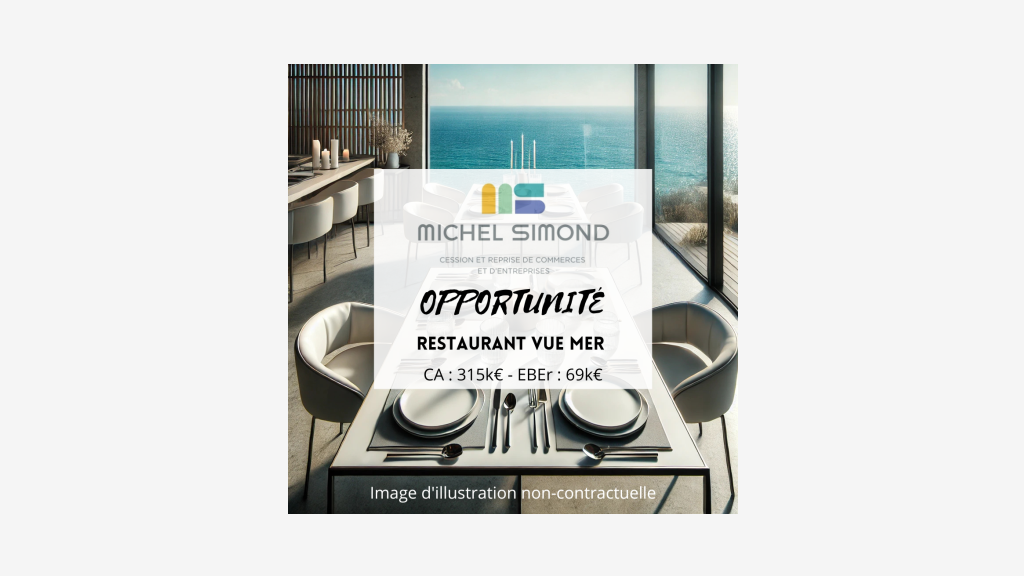 AV restaurant logement vue mer panoramique Lorient