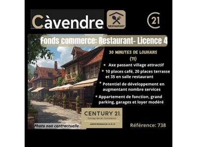 Vente Restaurant à Louhans