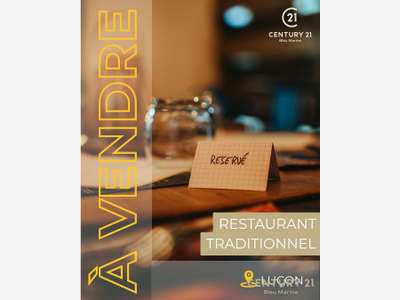 Restaurant de charme à vendre clé en main à Luçon