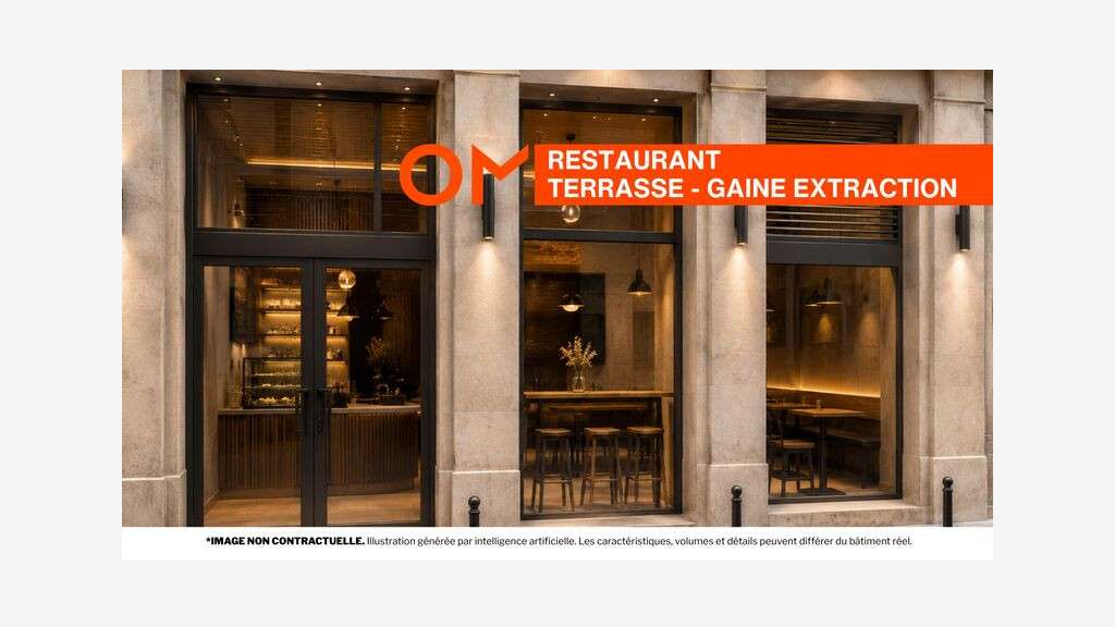 AV restaurant rue historique empl N°1 Lyon 69001