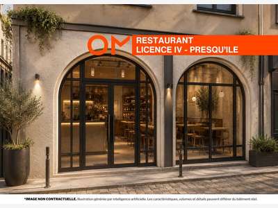 Vente restaurant licence 4 à Lyon coeur Presqu'île
