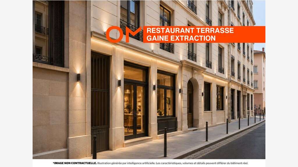 AV restaurant gaine d'extraction Bld Croix Rousse
