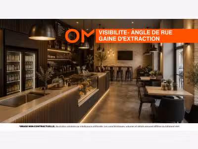 Vente FDC restauration en angle à Lyon Presqu'ile