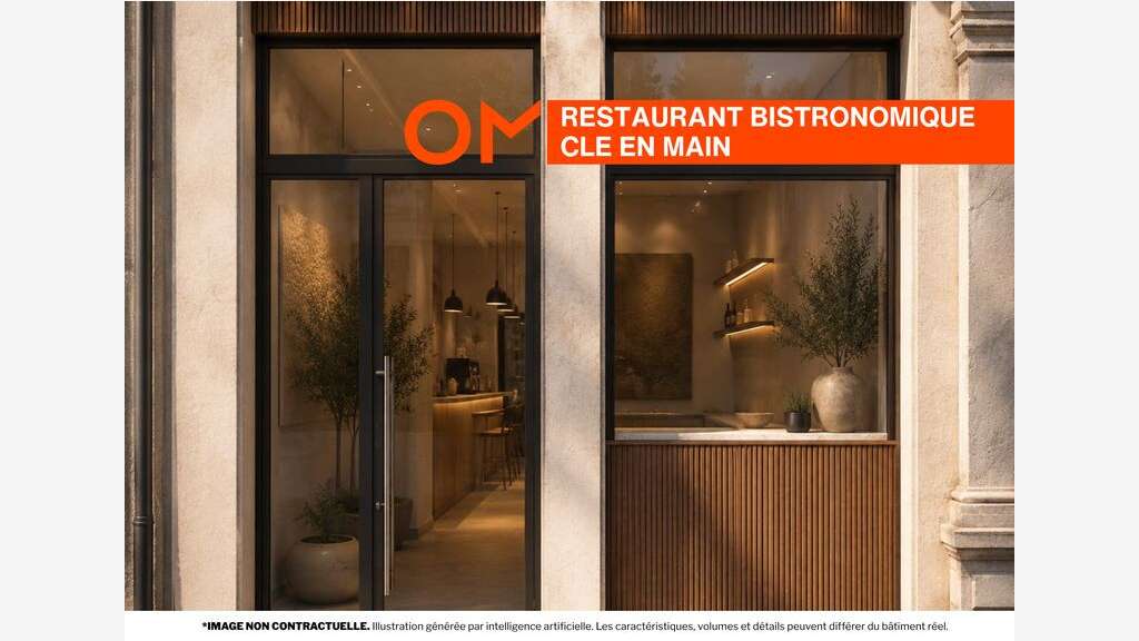 Vente restaurant bistronomique clé en main 69002