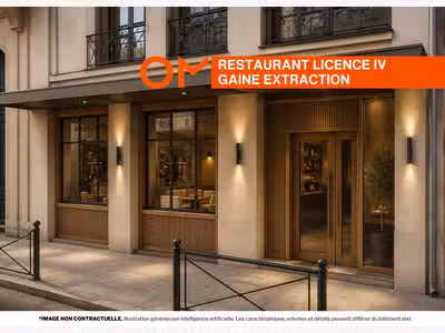 Vente restaurant licence IV extraction Lyon 69002