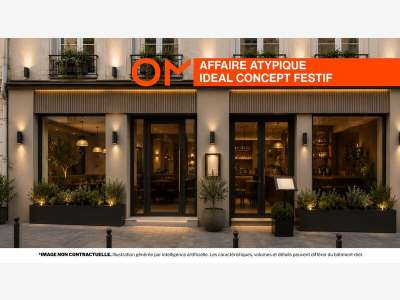 Vente restaurant affaire atypique Lyon 69009