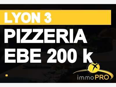 AV très belle pizzeria avec excellent EBE à Lyon