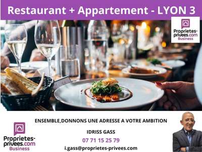 Vente Restaurant à Lyon 3e