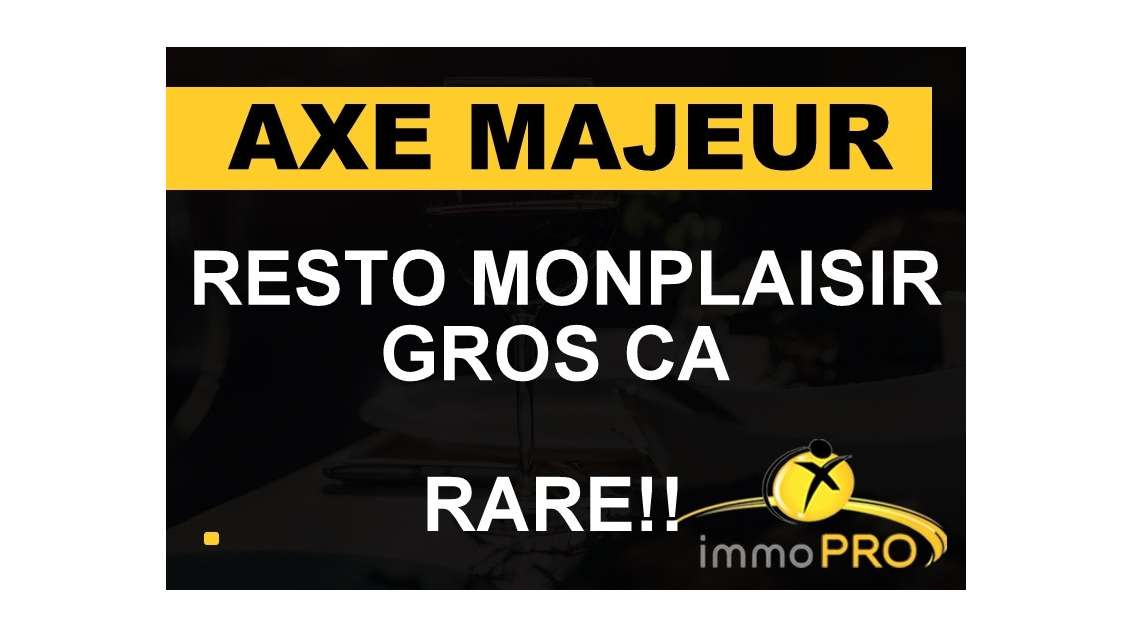 Vente restaurant 90m² empl N°1 à Lyon Monplaisir