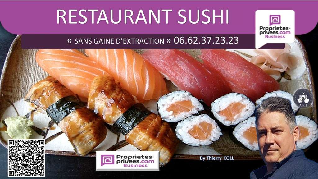 AV restaurant 55 couverts terrasse à Lyon 69007
