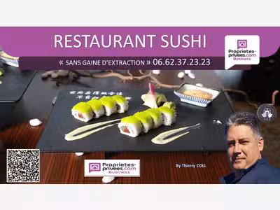 AV restaurant 55 couverts terrasse à Lyon 69007