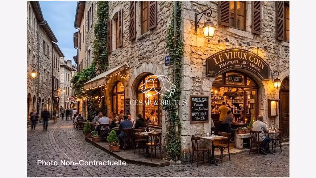 FDC restaurant à vendre au Vieux Lyon St Jean