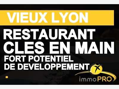 A vendre magnifique restaurant dans le Vieux Lyon